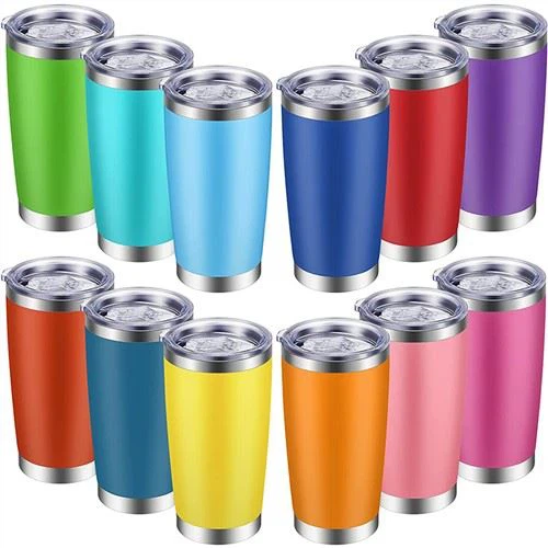 Vas de buit d'acer inoxidable de doble paret de 20 oz