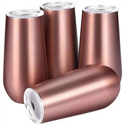 Vas al buit d'acer inoxidable de 6 oz