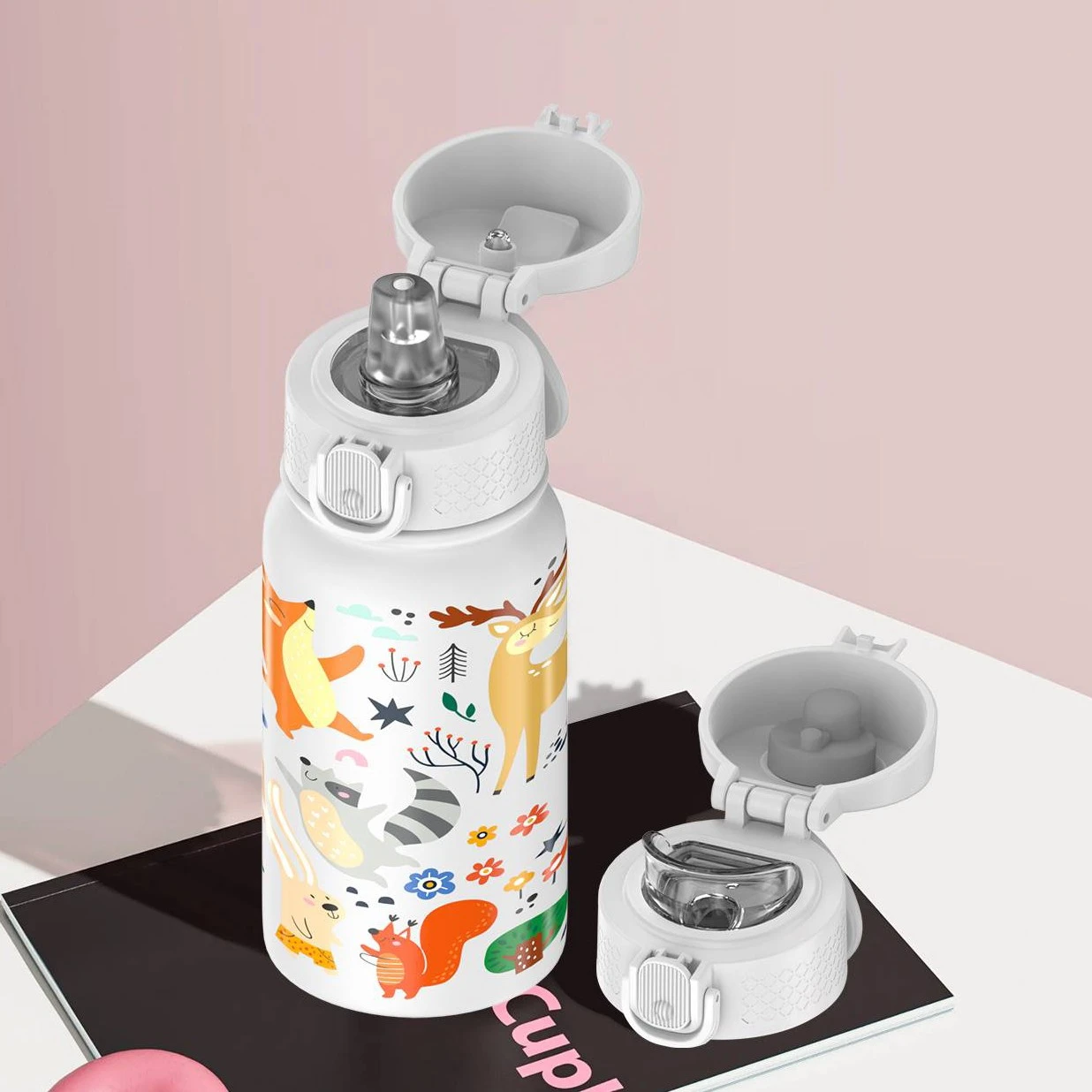 Shatterproof Children Thermos With Portable Strap