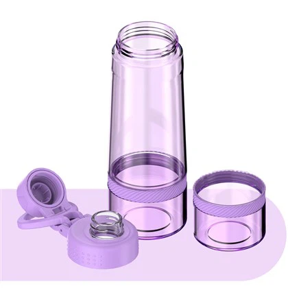 Ampolla de plàstic per beure esportiva de gimnàs a prova de fuites